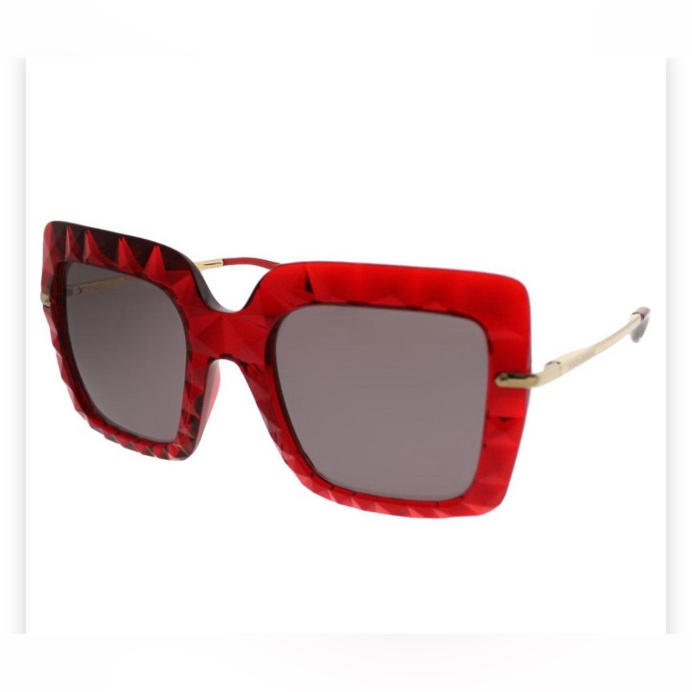 Dolce & Gabbana Grey Gradient Oversized Unisex Sunglasses DG6111 15518G 51